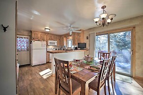 Walk to Lake: Rustic Home w/ Deck in Fawnskin