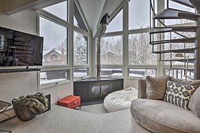 Vail Condo w/ Mtn View Deck - Steps to Ski Shuttle
