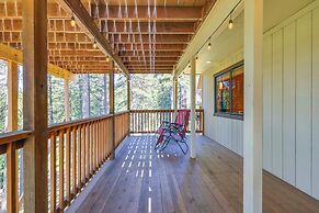 Deck & Views: Pet-friendly Starry Pines Cabin