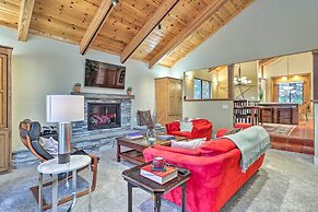 Deck & Views: Pet-friendly Starry Pines Cabin