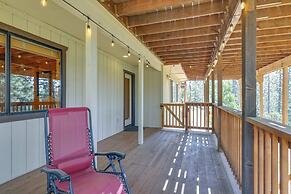 Deck & Views: Pet-friendly Starry Pines Cabin