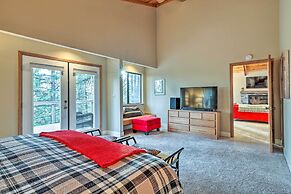 Deck & Views: Pet-friendly Starry Pines Cabin