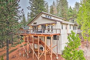 Deck & Views: Pet-friendly Starry Pines Cabin