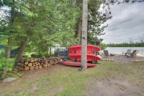 Solon Springs Getaway w/ Dock & Kayaks!