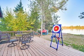 Solon Springs Getaway w/ Dock & Kayaks!