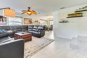 Spacious Canalfront Home w/ Pool ~ 1/2 Mi to Beach