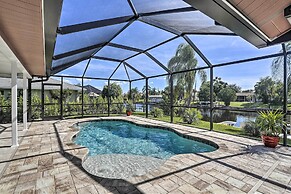 Canal-front Retreat w/ Dock in Cape Coral!