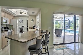 Canal-front Retreat w/ Dock in Cape Coral!