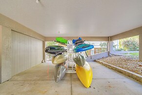 Tropical Canalfront Escape With Decks & Dock!