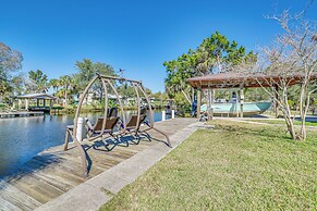 Riverfront Home With Private Dock, Fire Pit!