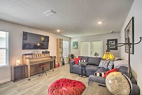 Musical Pensacola Home w/ Fire Pit + Grill!