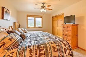 Steps to Grand Lake: Condo w/ Deck & Mtn Views