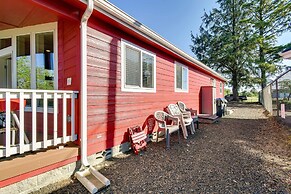 Ocean Shores Retreat w/ Porch & Canal Views!