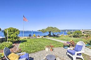 Fire Pit, Views & Beach Access: Waterfront Escape!