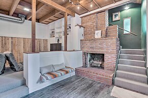 Modern & Unique Cabin With Deck by Lake Gregory!