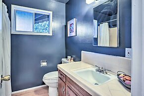 Modern & Unique Cabin With Deck by Lake Gregory!