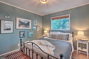 Modern & Unique Cabin With Deck by Lake Gregory!