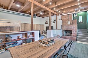 Modern & Unique Cabin With Deck by Lake Gregory!