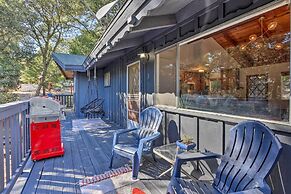 Modern & Unique Cabin With Deck by Lake Gregory!