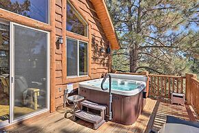 4 Mi to Snow Summit: Cabin w/ Mtn Views & Decks