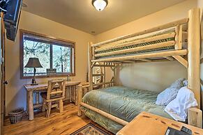 4 Mi to Snow Summit: Cabin w/ Mtn Views & Decks