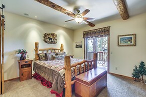 4 Mi to Snow Summit: Cabin w/ Mtn Views & Decks