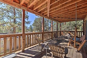 4 Mi to Snow Summit: Cabin w/ Mtn Views & Decks