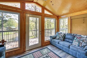 Lakefront Arkansas Home w/ Dock & Sunroom