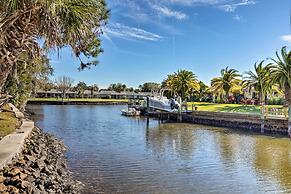 Bayfront Florida Retreat w/ Boat Lift & Fire Pit!