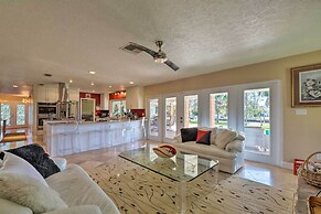 Bayfront Florida Retreat w/ Boat Lift & Fire Pit!