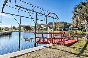 Bayfront Florida Retreat w/ Boat Lift & Fire Pit!