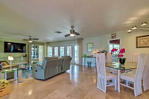 Bayfront Florida Retreat w/ Boat Lift & Fire Pit!