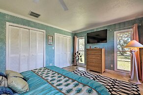 Bayfront Florida Retreat w/ Boat Lift & Fire Pit!