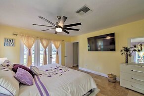 Bayfront Florida Retreat w/ Boat Lift & Fire Pit!