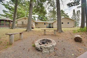 Lakefront Chetek Haven: Dock, Screened Gazebo