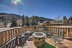 Red River Condo w/ Fire Pit: 1/2 Mi to Slopes!