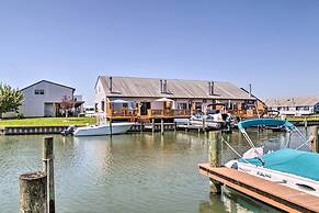 Airy Ocean City Condo on Canalfront w/ Deck!