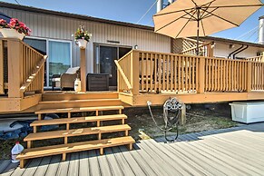Near Ocean City Beach: Waterfront Condo w/ Deck!