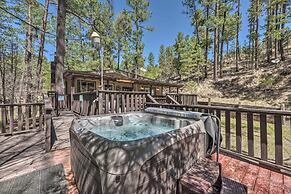 Tranquil Cabin w/ Stream & Deck Near Dtwn Ruidoso!