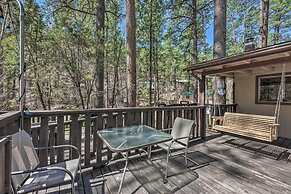 Tranquil Cabin w/ Stream & Deck Near Dtwn Ruidoso!