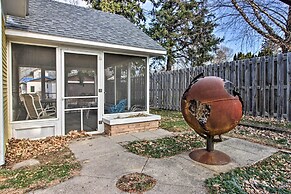 Cozy Appleton Getaway w/ Screened-in Porch + Yard!