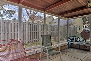 Cozy Appleton Getaway w/ Screened-in Porch + Yard!