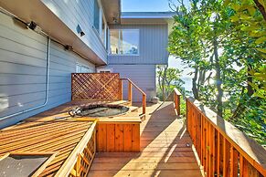 Walk to Keller Beach: Waterfront Studio w/ Hot Tub