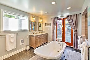 Walk to Keller Beach: Waterfront Studio w/ Hot Tub