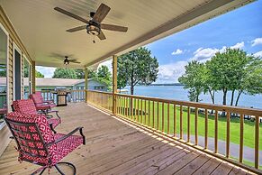 Lakefront Home w/ Deck, Private Boat Dock + Ramp!