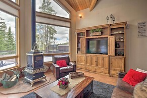 3 Mi to Main St: Home w/ Mtn-view Deck in Breck!