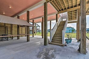 Ocean View + Wraparound Deck: Crystal Beach Home!