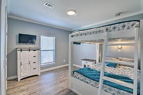 Ocean View + Wraparound Deck: Crystal Beach Home!