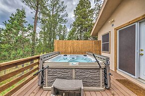 Spacious Ruidoso Home w/ Hot Tub & Fireplaces