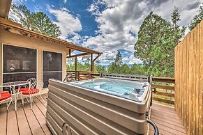 Spacious Ruidoso Home w/ Hot Tub & Fireplaces